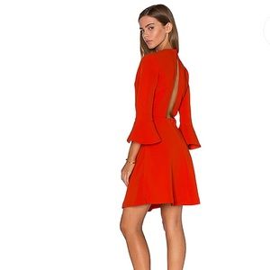 Lucy Paris Bell Sleeve Dress from Revolve